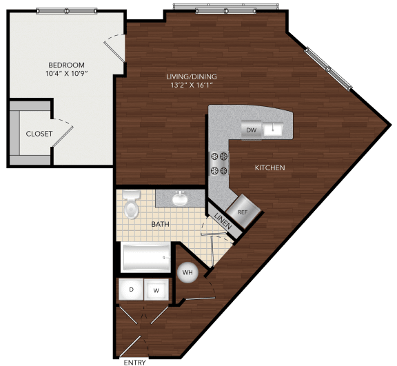 Floor Plans Tapestry Largo Station Apartments in Largo, MD